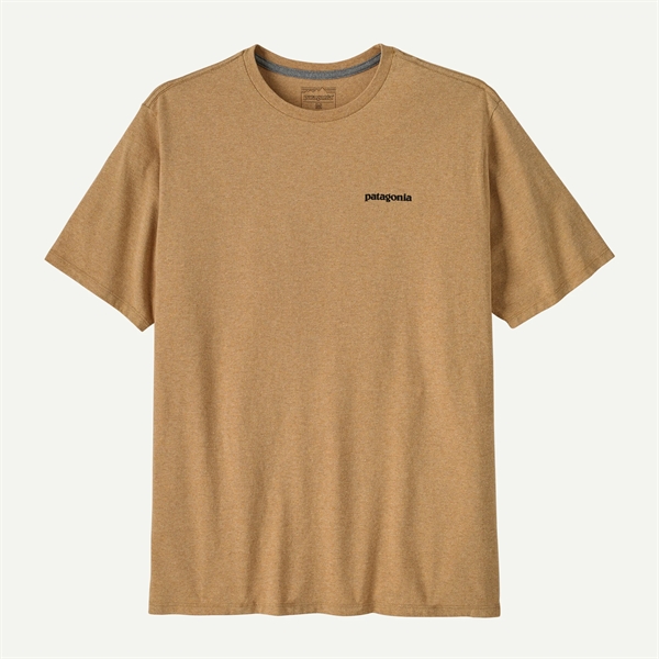 Patagonia Mens P-6 Logo Responsibili Tee - Talon Gold